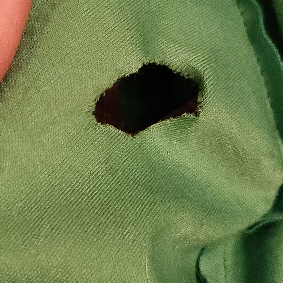 Build-A-Bear Workshop BABW Camo Green Dinosaur Hoodie Scaly *ADDED EAR HOLES* - Picture 13 of 15